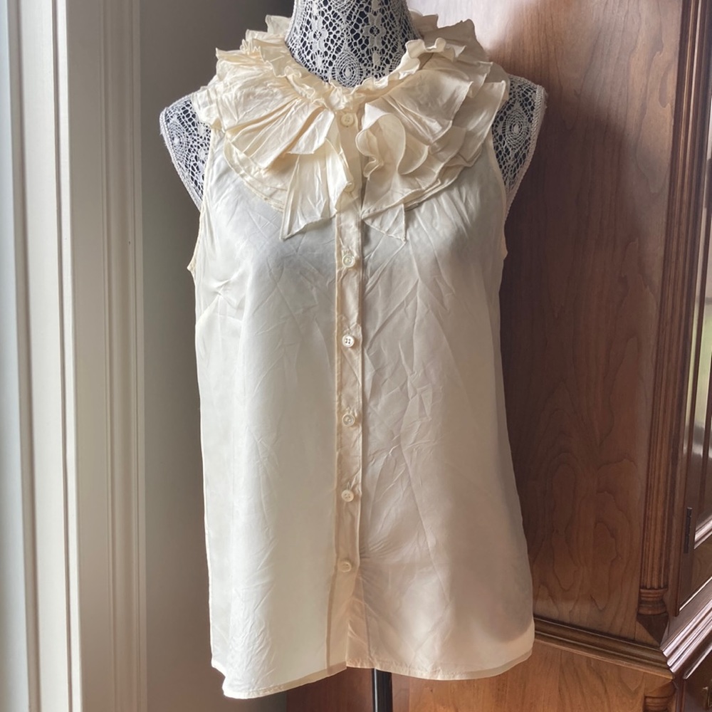 J. Crew Silk Top